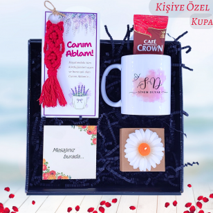 Kız Kardeşe Hediye, Ablaya Hediye, İsme Özel Kupa