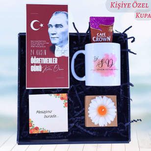 Anaokulu Öğretmeni Hediye, Bayan Öğretmene İsim Yazılı Kupa